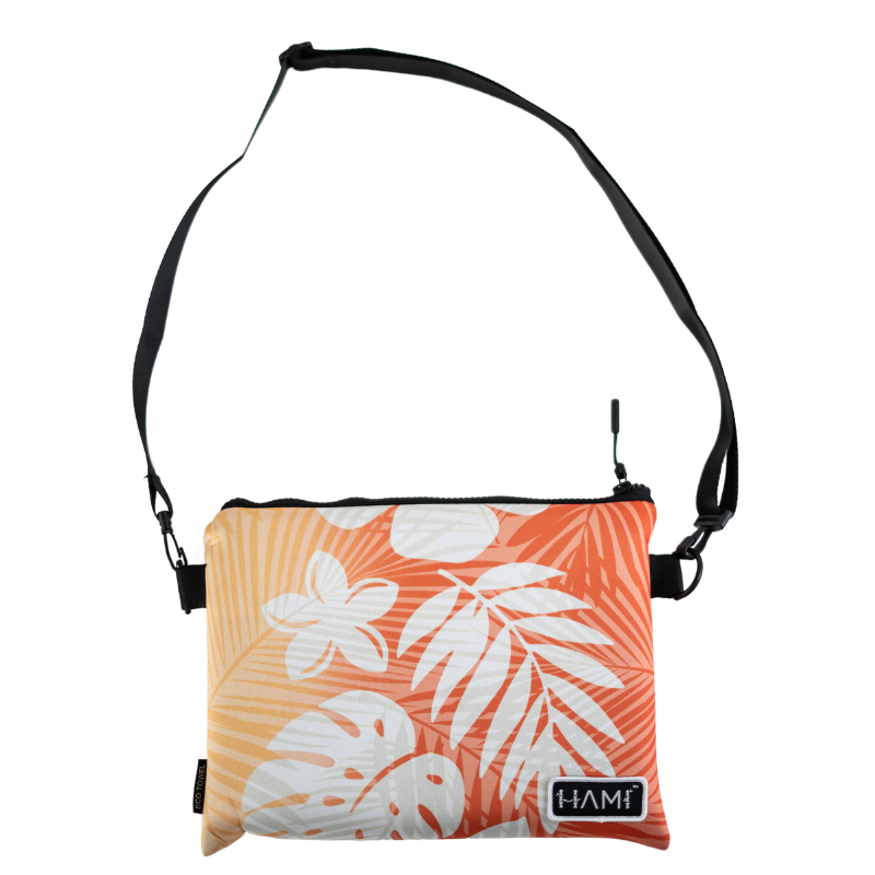 Sunset Hibiscus - Sand Free Beach Towel (Large)