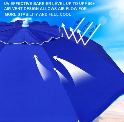 HAMI Beach Umbrella (blue)