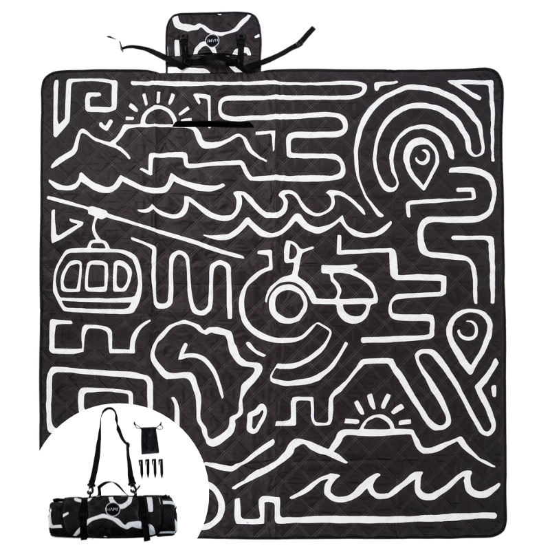 “Limited Edition” Urban Doodle - Eco Picnic Blanket