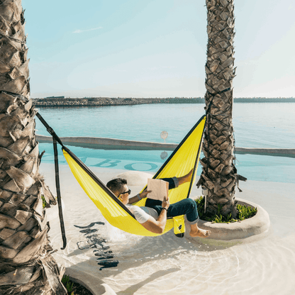 HAMI Hive - Recycled Hammock with straps