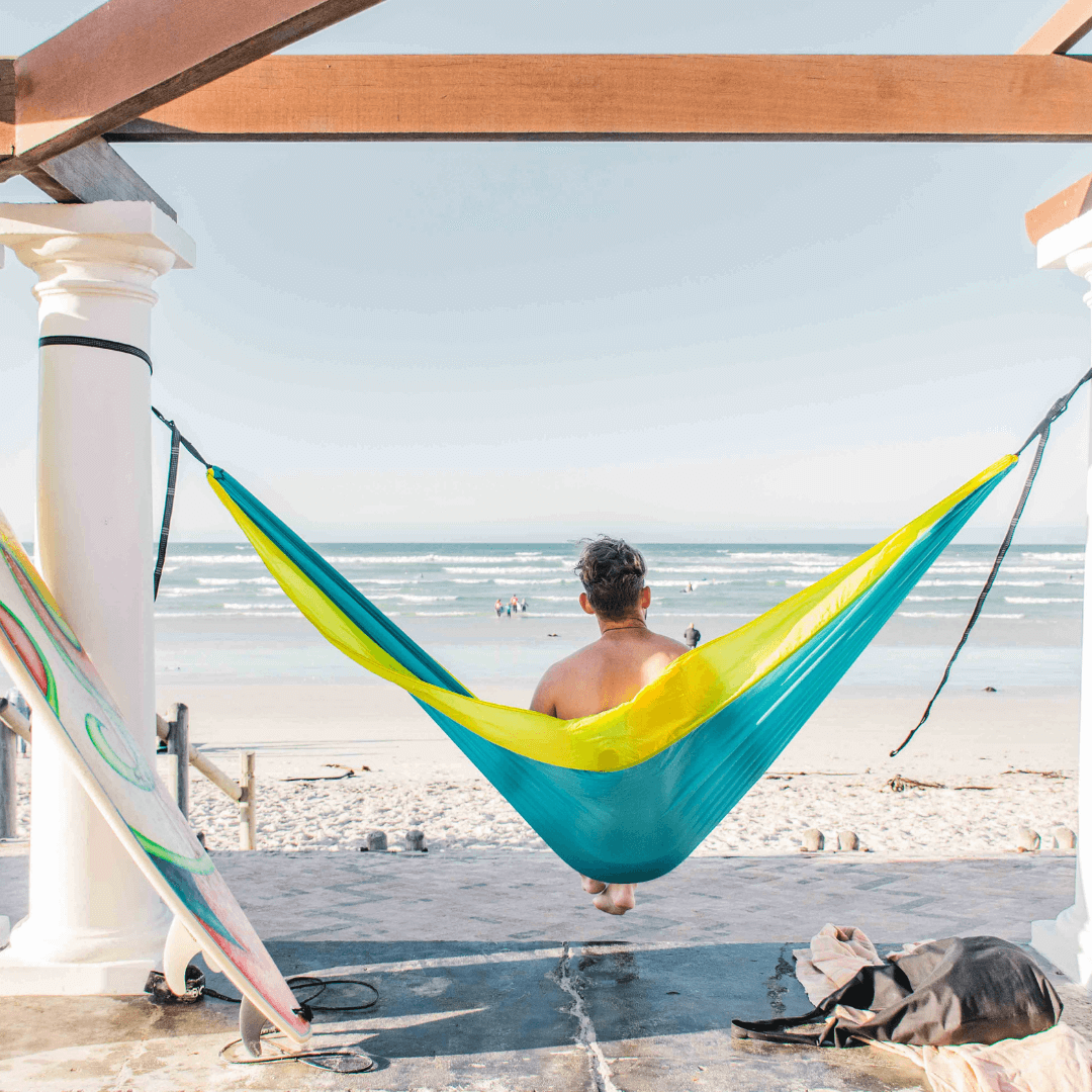 HAMI Ocean - Recycled Hammock with straps