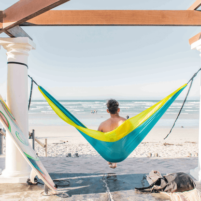 HAMI Ocean - Recycled Hammock with straps
